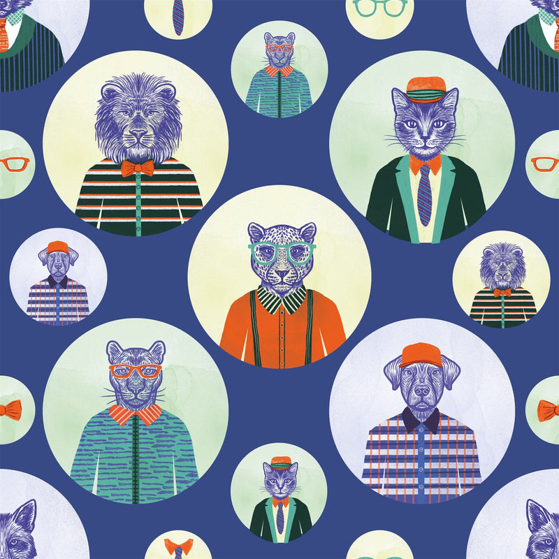 Patrón Oxford: animales con estilo
