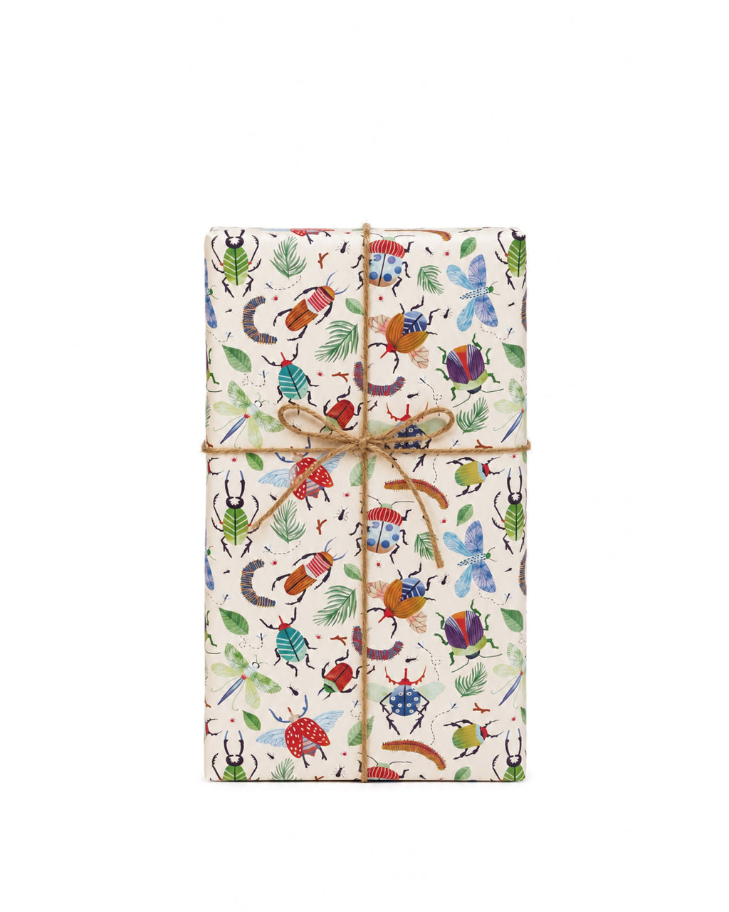 Rollo de papel de regalo Kyoto: regalo envuelto con la cara A (bichos)
