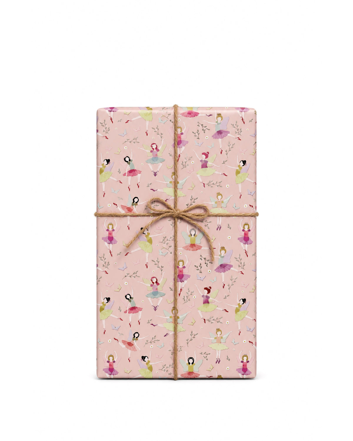 Rollo de papel de regalo Viena: regalo envuelto con la cara A (bailarinas)